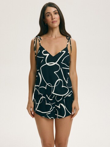 ESOTIQ - Pijama 'Paris' en negro