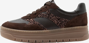 Tamaris Sneakersy niskie w kolorze brązowy: przód