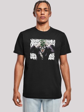 F4NT4STIC Shirt 'Batman The Joker Killing Joke' in Zwart: voorkant
