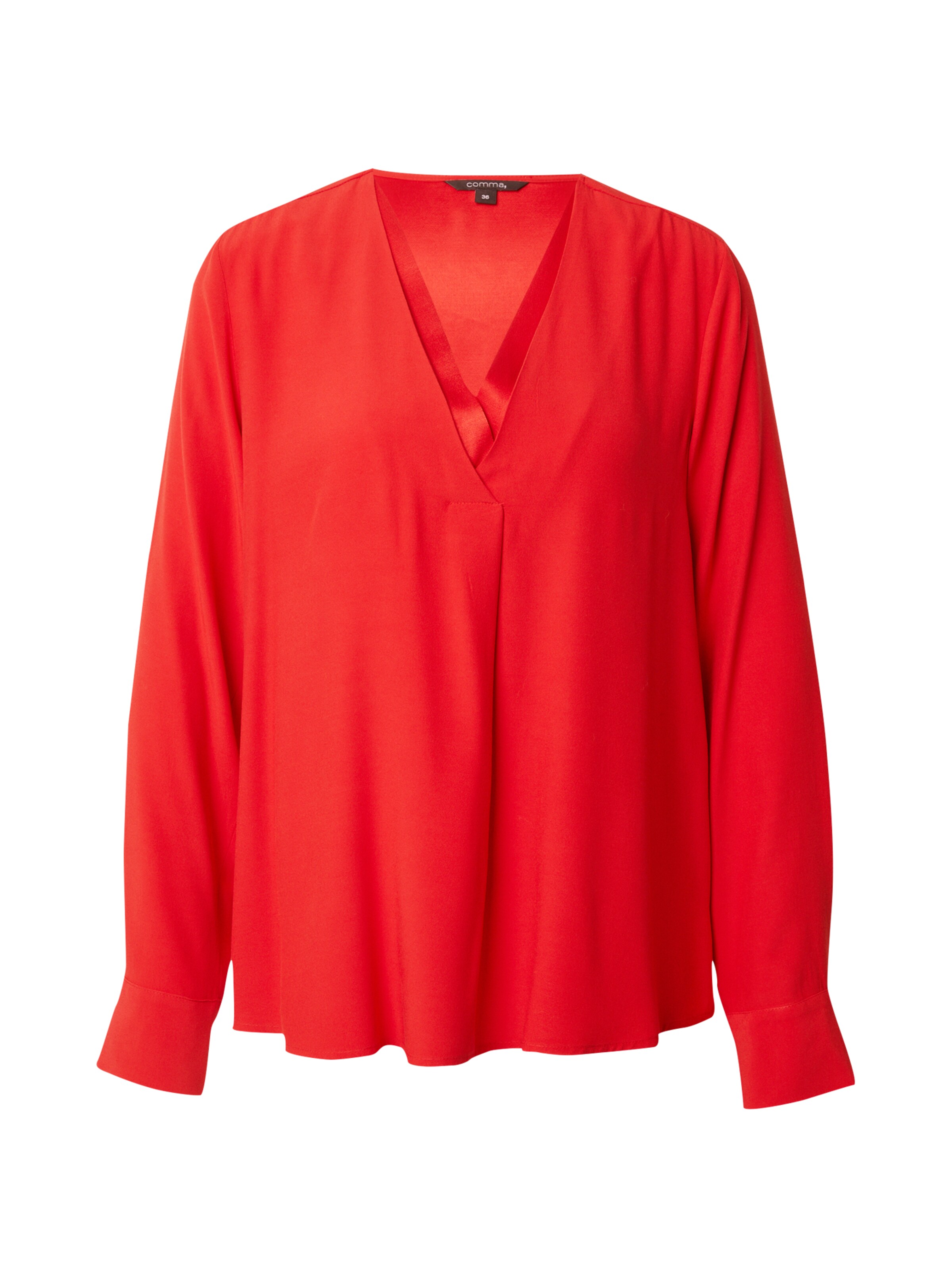COMMA Bluse in Rot: Vorderseite