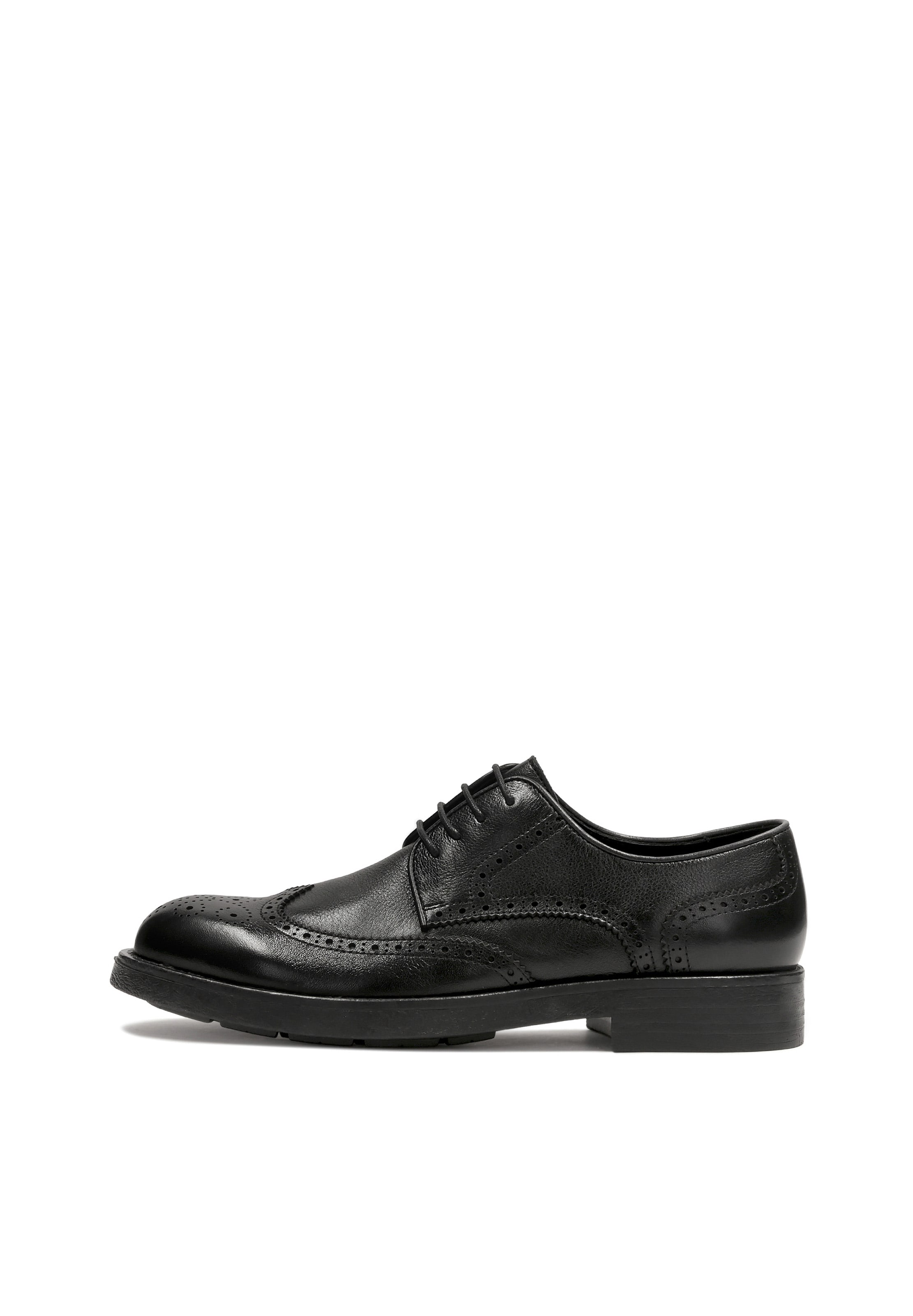 Chaussure à lacets Kazar en noir : devant