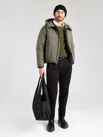 Blauer.USA Zimná bunda 'SAFFORDE' - Zelená