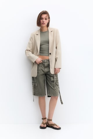 Pull&Bear Blazer in Grau