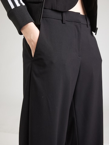 WEEKDAY Wide leg Trousers 'Speed Dylan' in Black