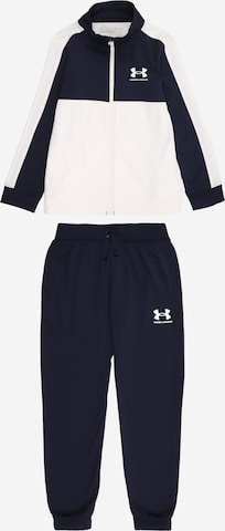 Completo per l'allenamento di UNDER ARMOUR in blu: frontale