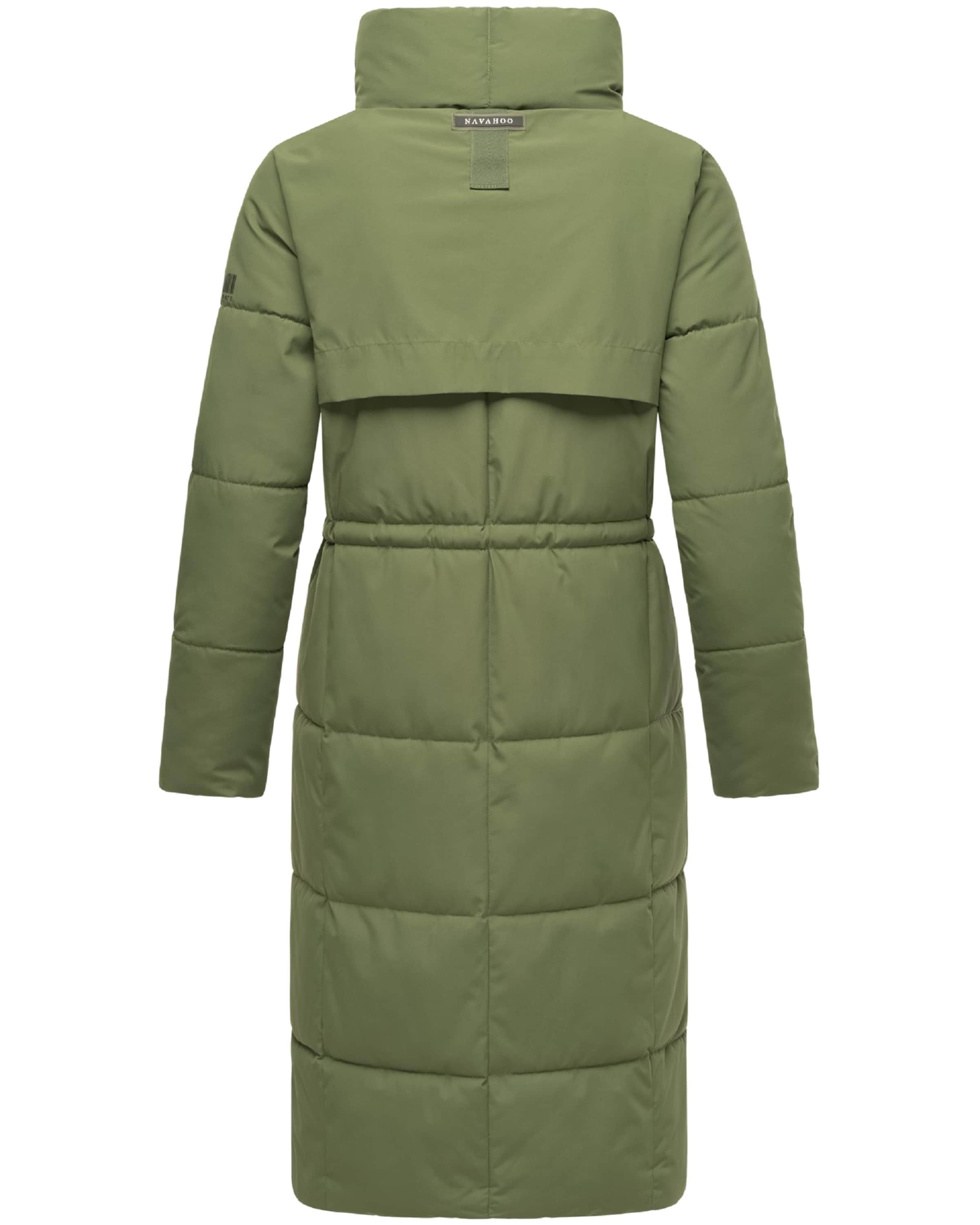 NAVAHOO Winter coat 'Der Wahnsinn 14' in Green