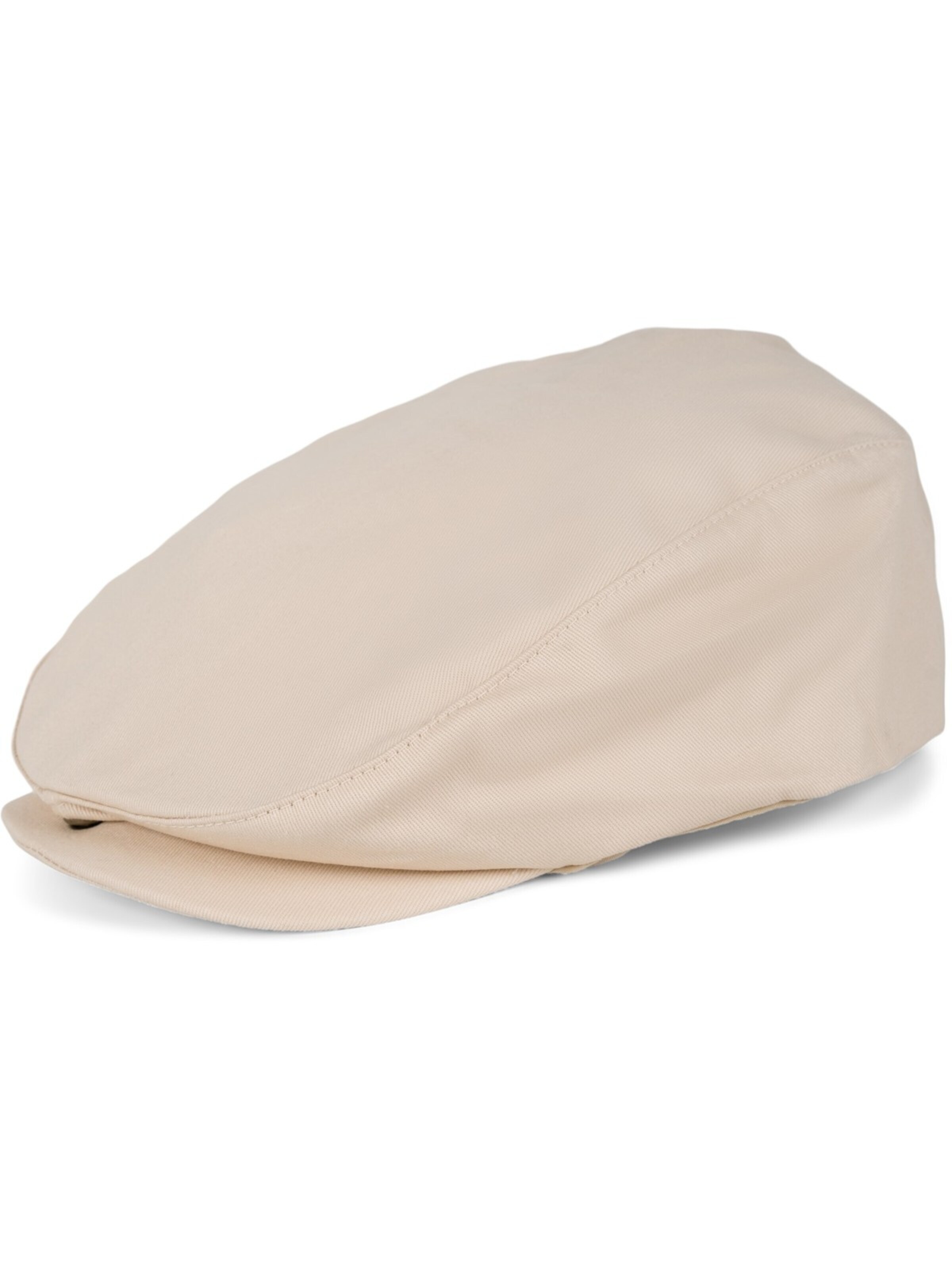 styleBREAKER Beanie 'Cabrio Cap einfarbig' in Beige: front