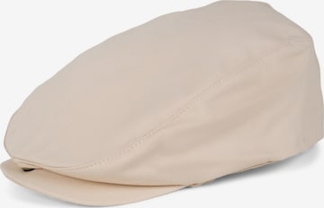 styleBREAKER Beanie 'Cabrio Cap einfarbig' in Beige: front