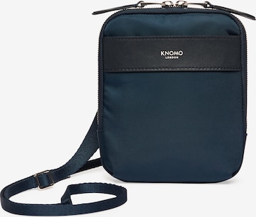 KNOMO Crossbody Bag in Blue: front