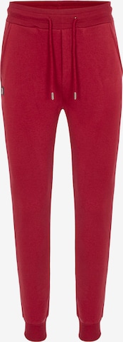 Redbridge Regular Broek 'Crawley' in Rood: voorkant