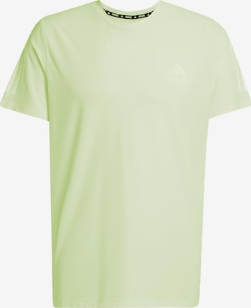 Maglia funzionale 'Own the Run' di ADIDAS PERFORMANCE in giallo: frontale