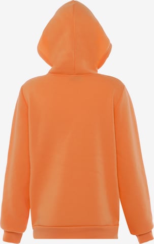 myMo ATHLSR Sweat jacket in Orange
