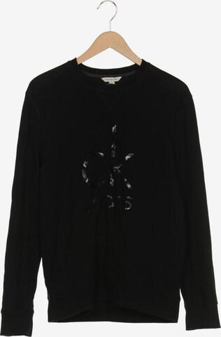 Calvin Klein Jeans Sweatshirt & Zip-Up Hoodie in M in Black: front