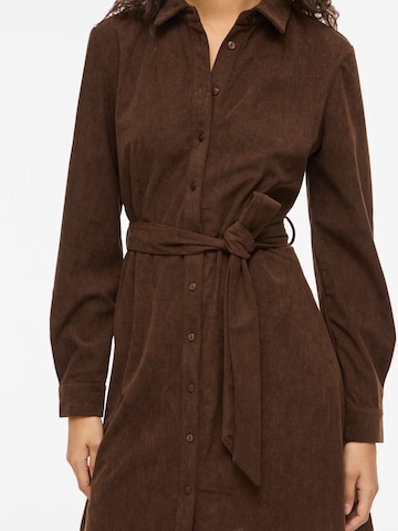 VILA - Vestido camisero 'VIELSA' en marrón