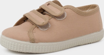 Pisamonas - Zapatillas deportivas en beige: frente