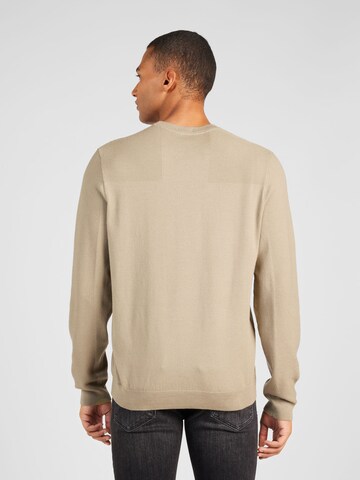 BOSS - Jersey 'Momentum' en beige