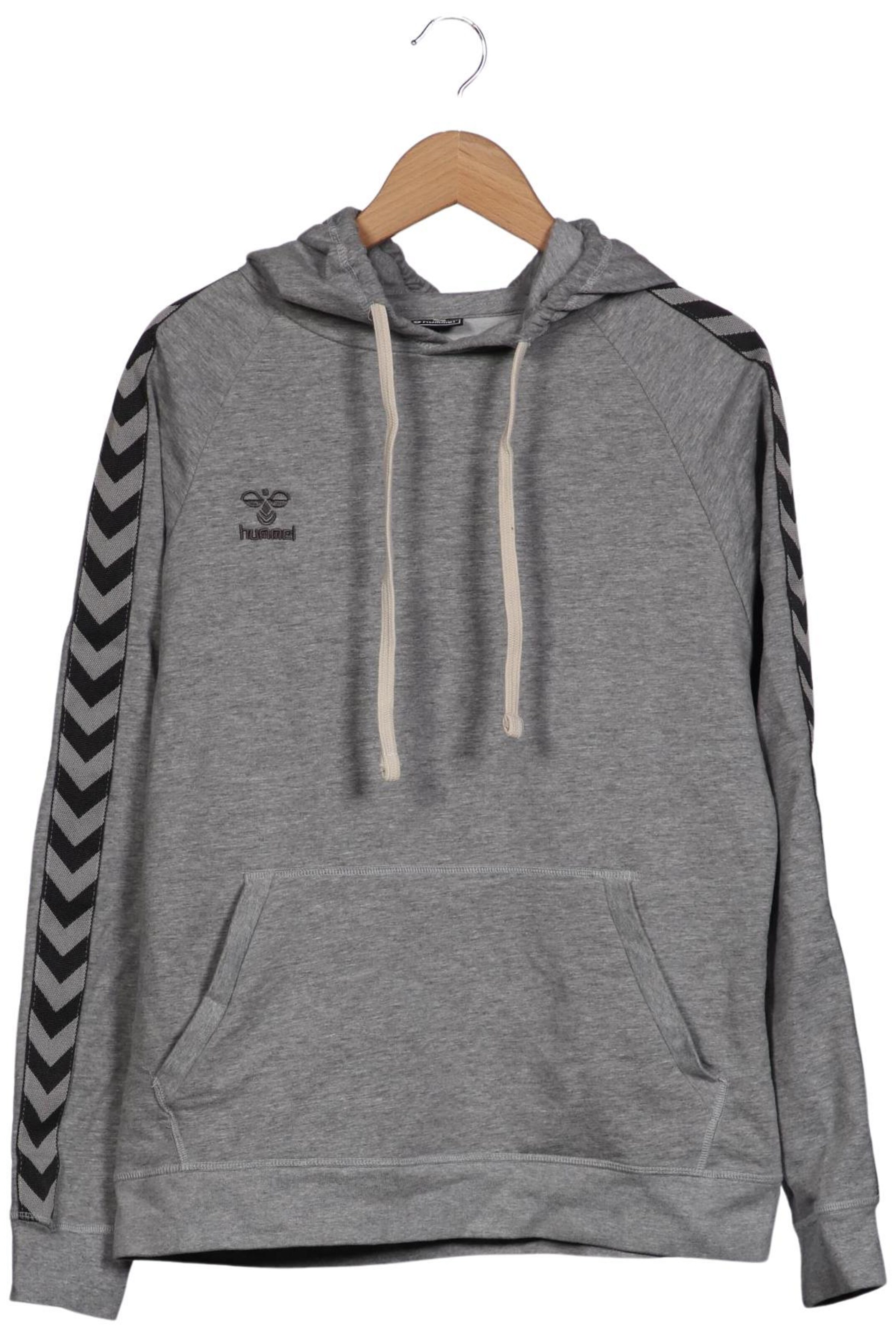 Hummel Sweatshirt & Zip-Up Hoodie in L in Grey: front