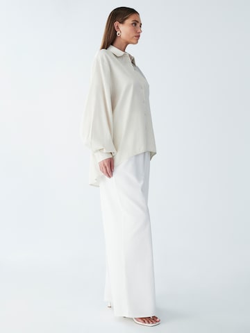 Willa Blouse 'Lagoon' in Beige