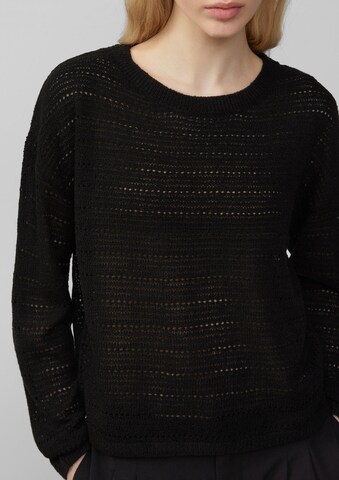 QS Pullover in Schwarz