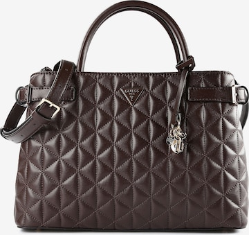 GUESS - Malas de tiracolo 'Paisleigh' em castanho: frente