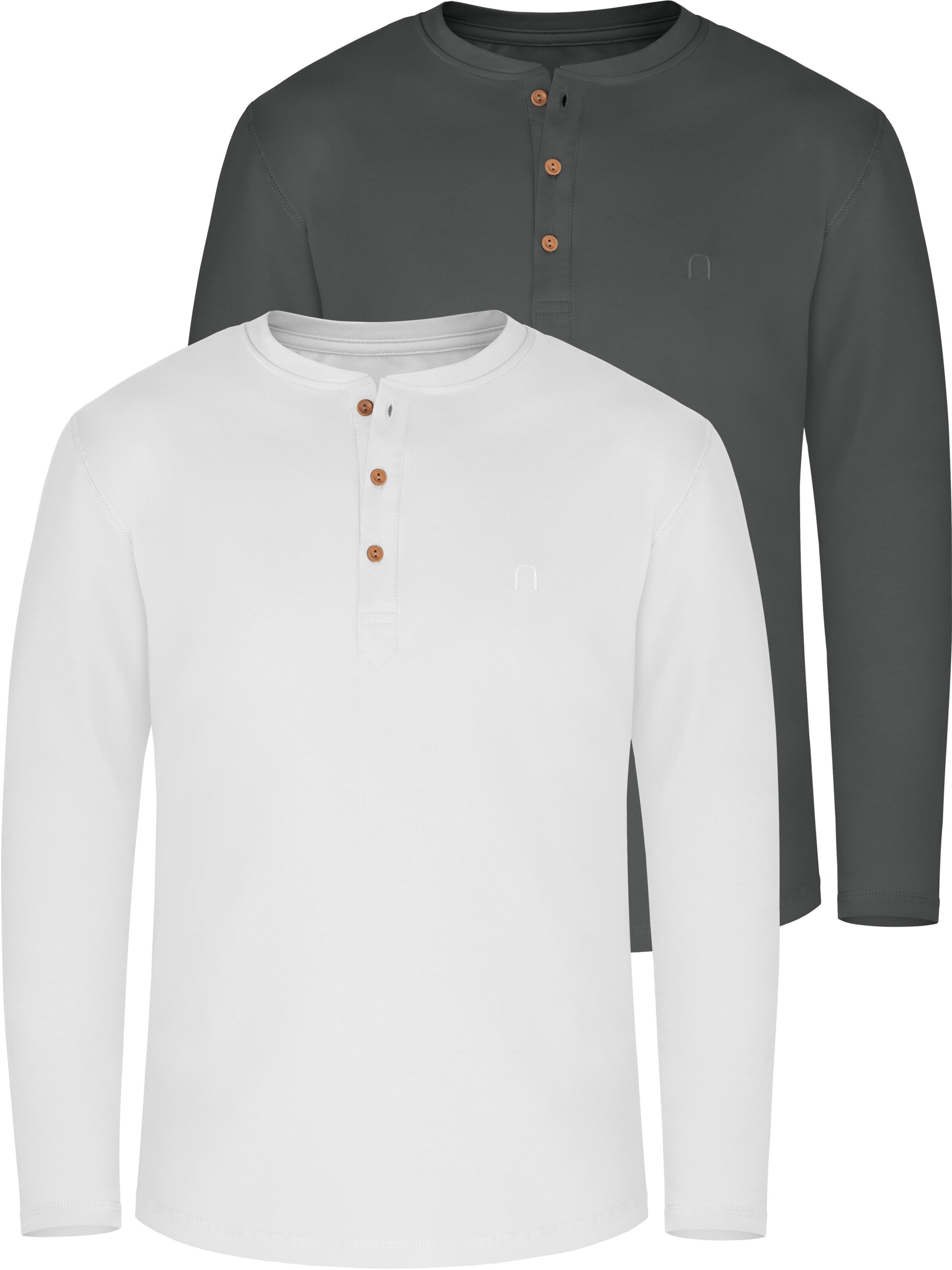 normani Shirt 'Neuville' in Grey: front