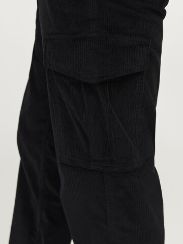 JACK & JONES Regular Cargobroek in Zwart