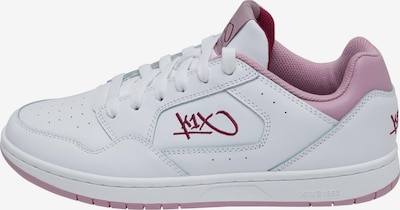 Sportbačiai be auliuko 'Sweep' iš K1X, spalva – ryškiai rožinė spalva / karmino raudona / balta, Prekių apžvalga