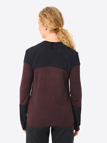 VAUDE Funktionsshirt 'Moab LS PRO' in Braun
