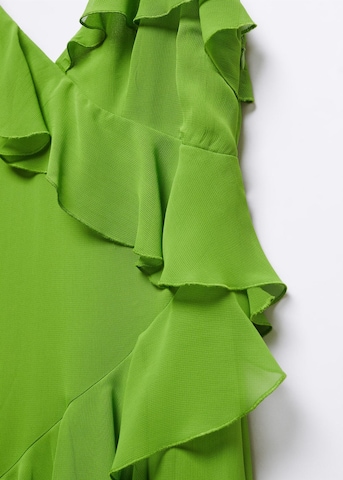 Robe 'Madeira' MANGO en vert