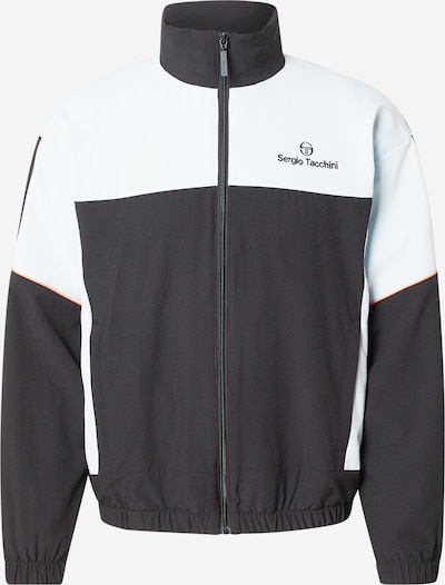 Sergio Tacchini Sportska jakna 'Nilo' veličine L u svijetloplava / narančasta / crna / srebro, Pregled proizvoda