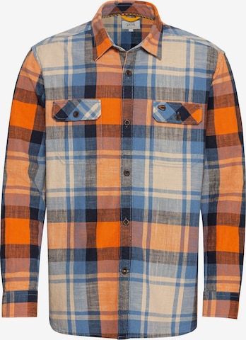 CAMEL ACTIVE Regular fit Button Up Shirt in Orange: front