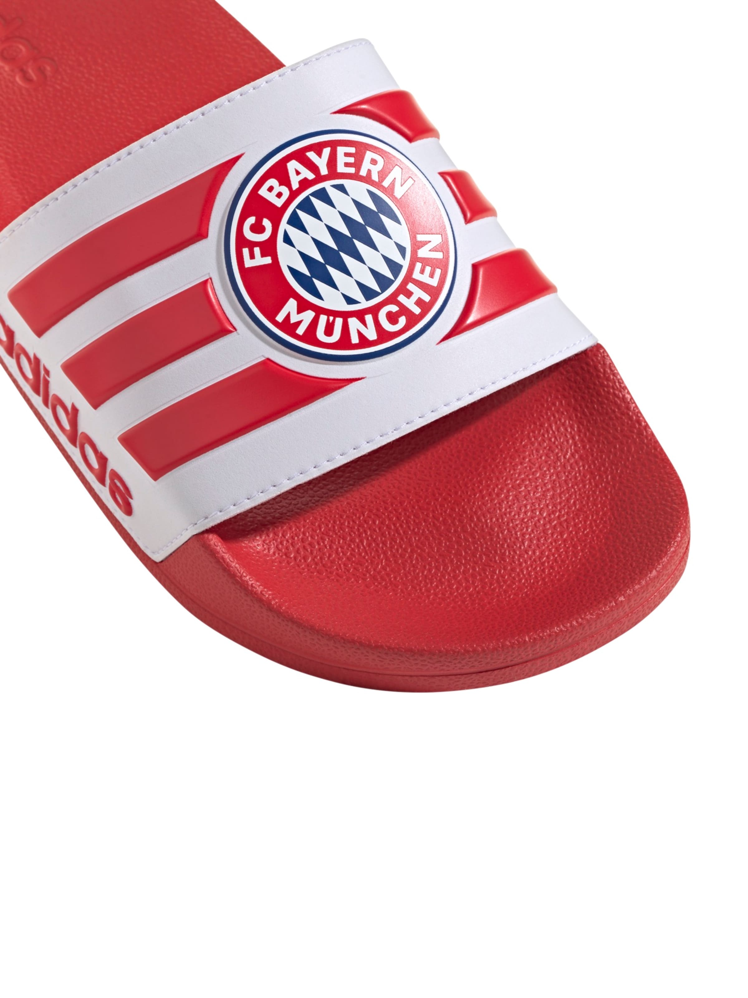 Zoccoletto 'Adilette Bayern Munich' di ADIDAS SPORTSWEAR in bianco