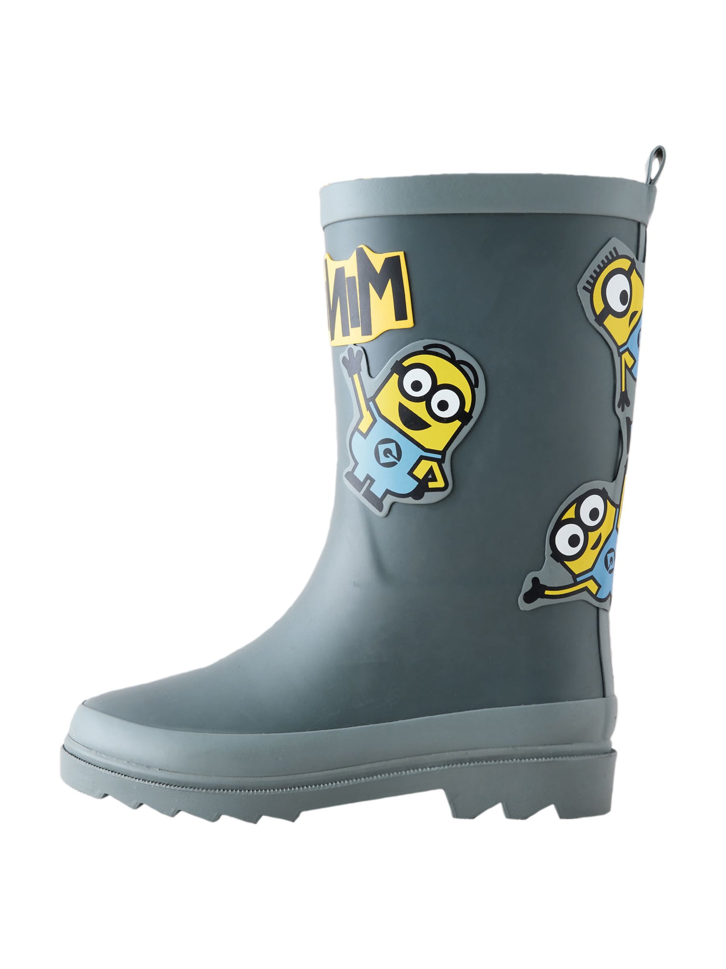 Next Regenlaarzen 'Minions' in Grijs: voorkant