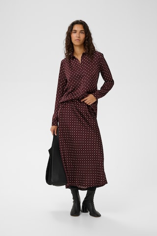 Chemisier ' ZaniaIW' InWear en rouge