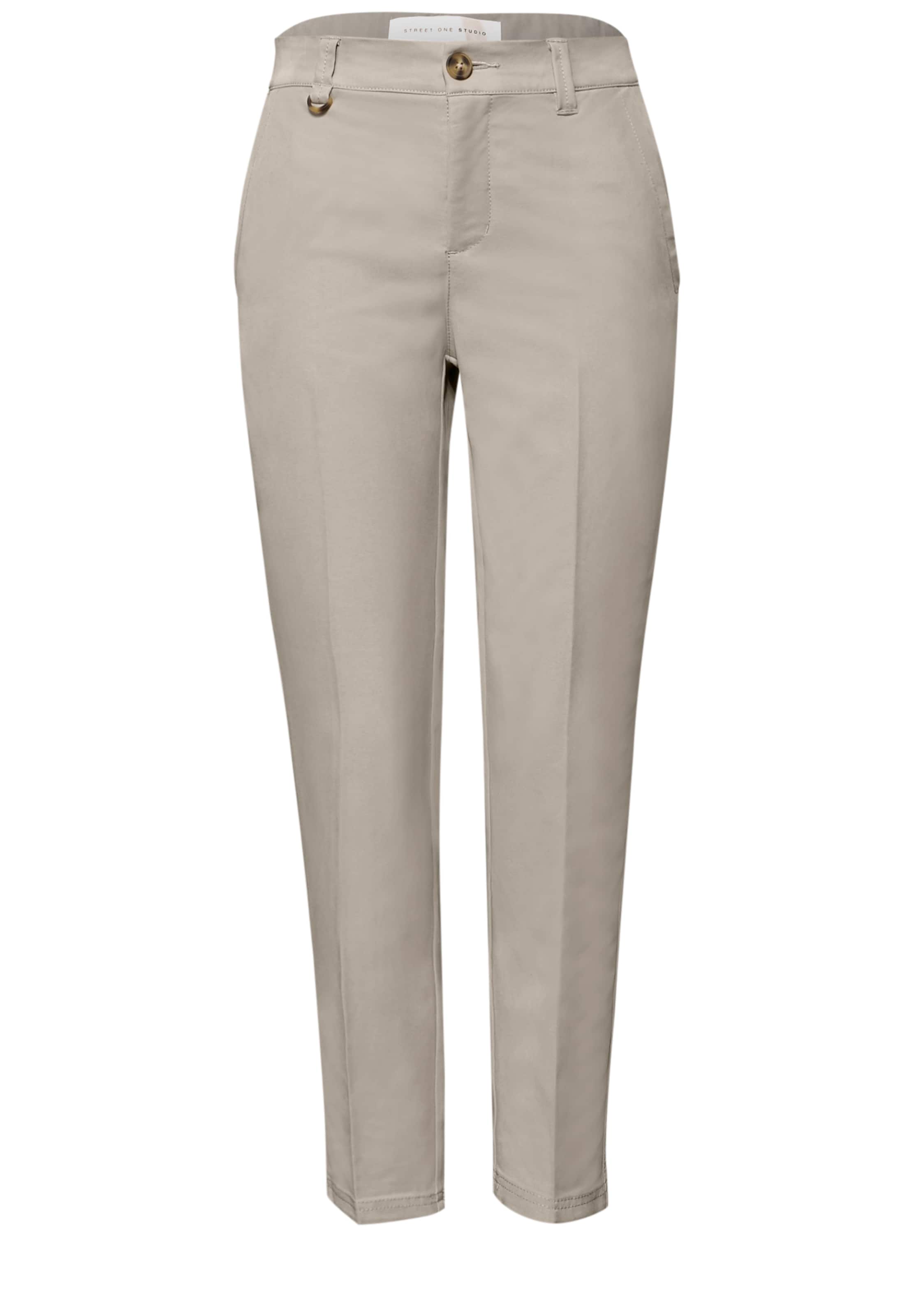 Street One Studio Chinohose in Beige: Vorderseite