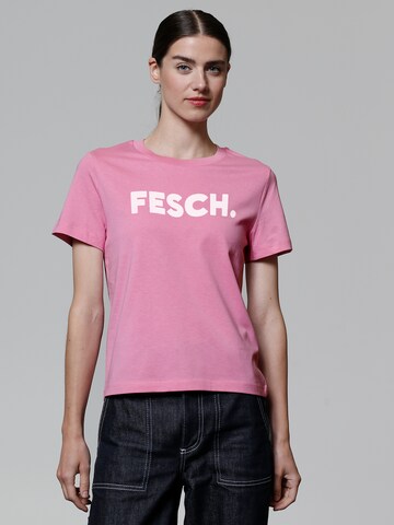 Watapparel Shirt 'Fesch' in Pink: Vorderseite