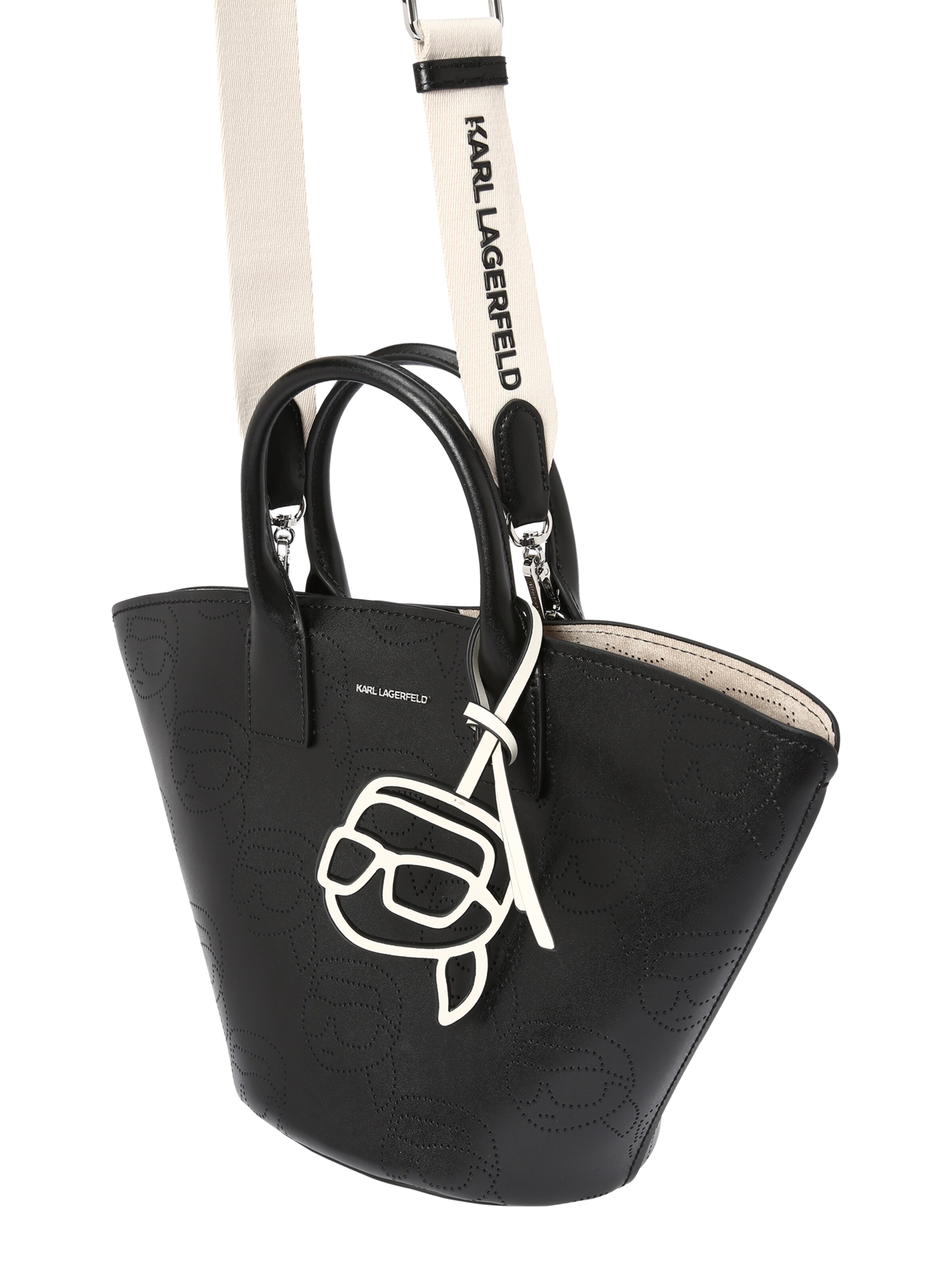 Karl Lagerfeld Kézitáska 'IKONIK 2.0' - fekete