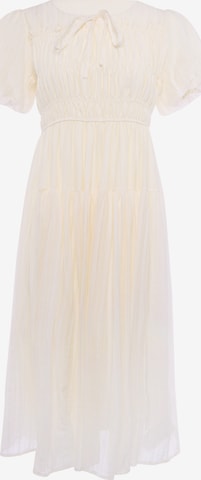 faina - Vestido en beige: frente