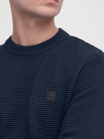 !Solid Pullover 'Valencia' in Blau