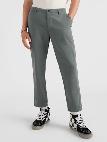 O'NEILL - Tapered Calças chino em verde: frente