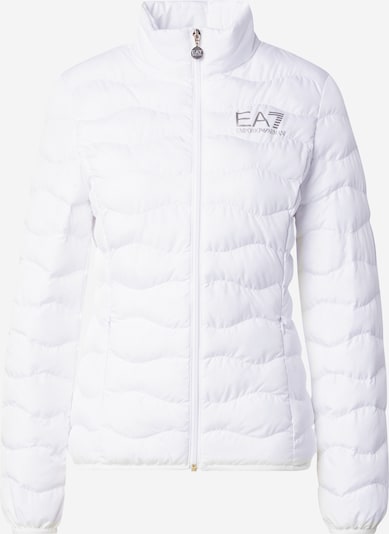 EA7 Emporio Armani Prechodná bunda, veľkosť XS - strieborná / biela, Produkt