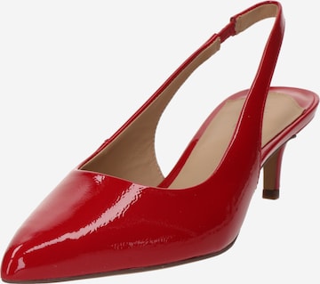 Lauren Ralph LaurenCipele s potpeticom i otvorenom petom 'LOLAH II' - crvena boja: prednji dio