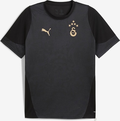 PUMA Camisa funcionais em amarelo / cinzento escuro / preto, Vista do artigo