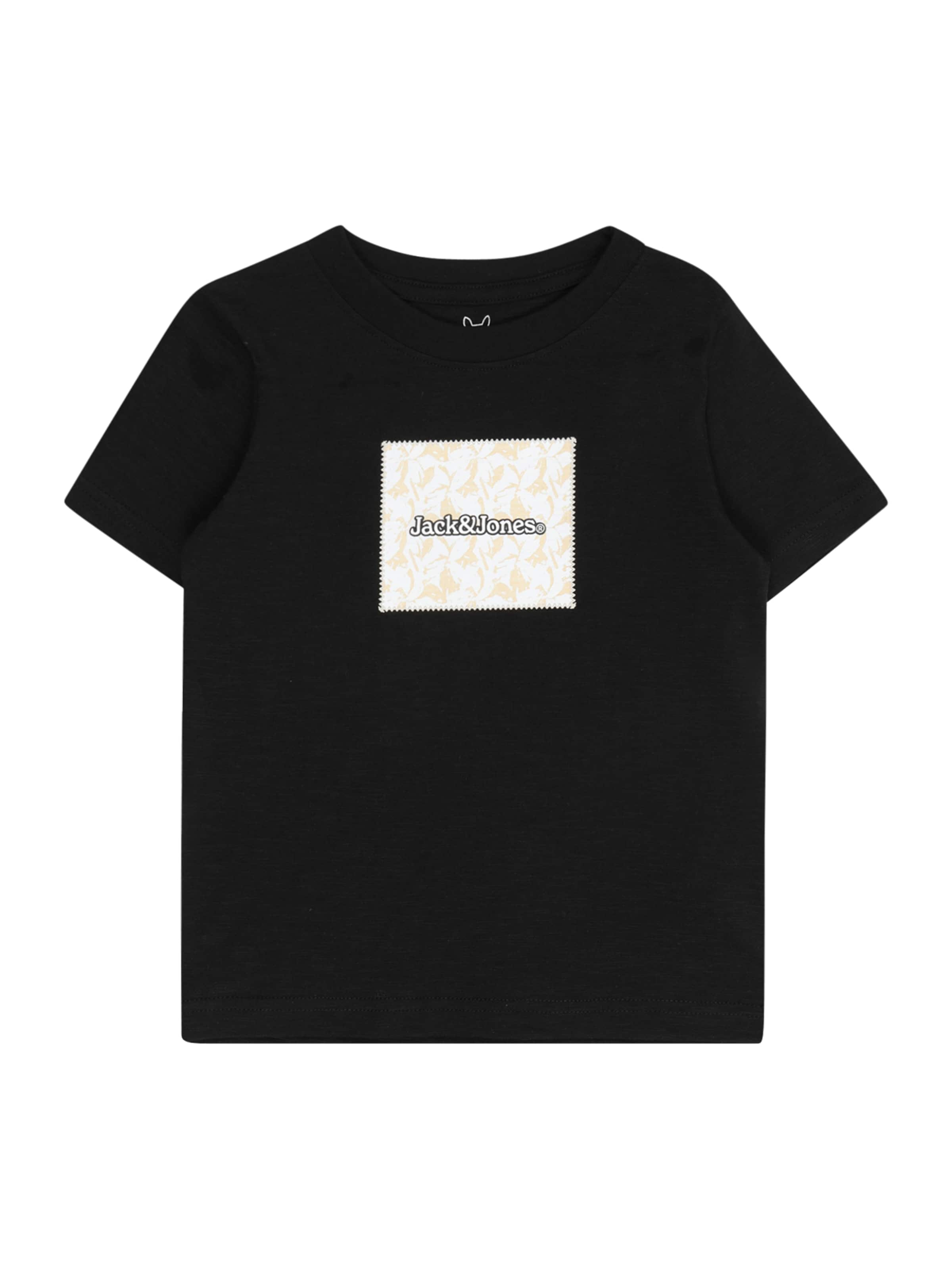 JACK & JONES MINI Shirt 'JORSplit' in Black: front