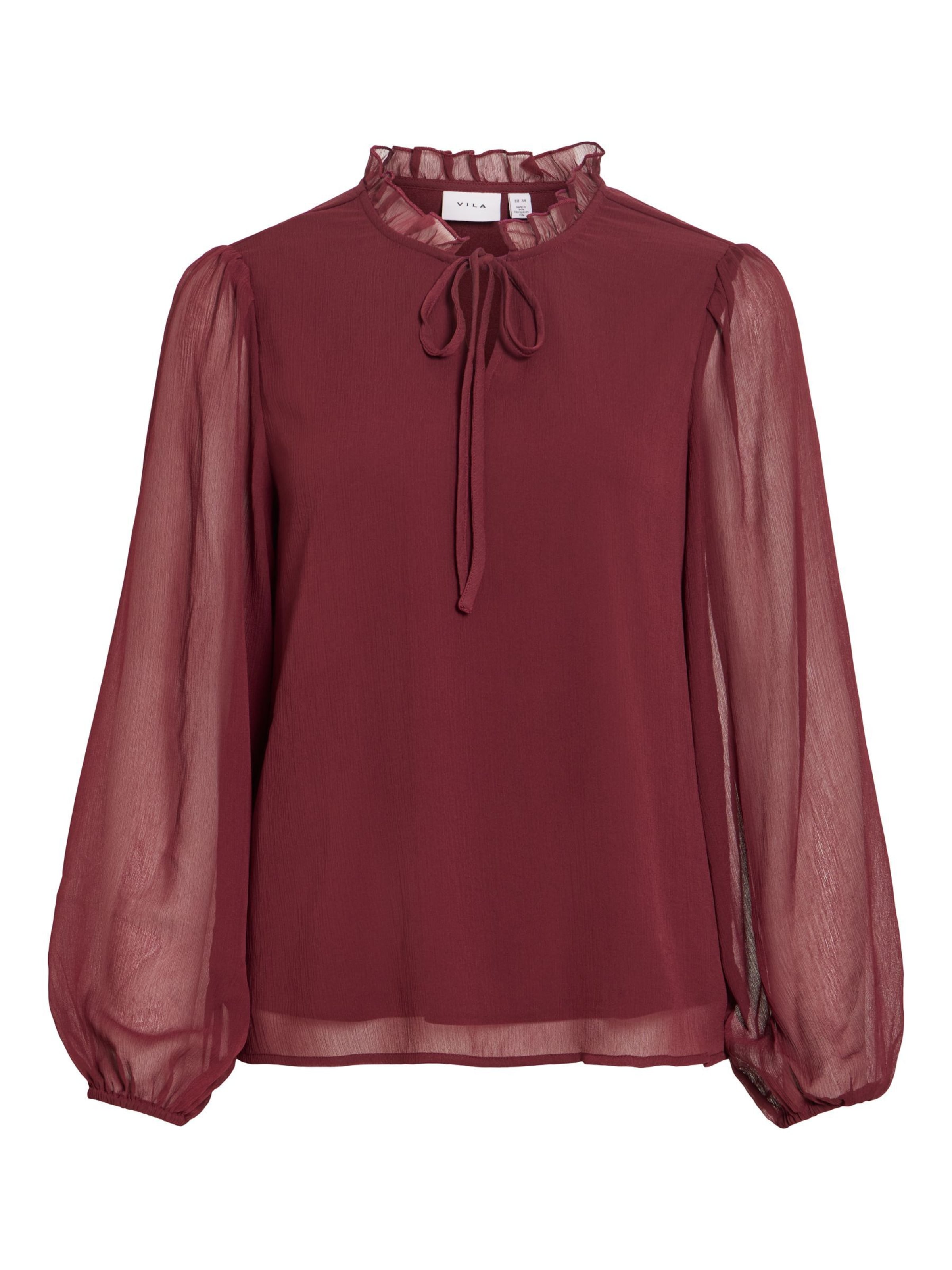 Camicia da donna 'VIFalia' di VILA in rosso: frontale