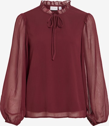 VILA Bluse 'VIFalia' in Rot: Vorderseite