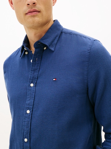 TOMMY HILFIGER Regular fit Overhemd in Blauw