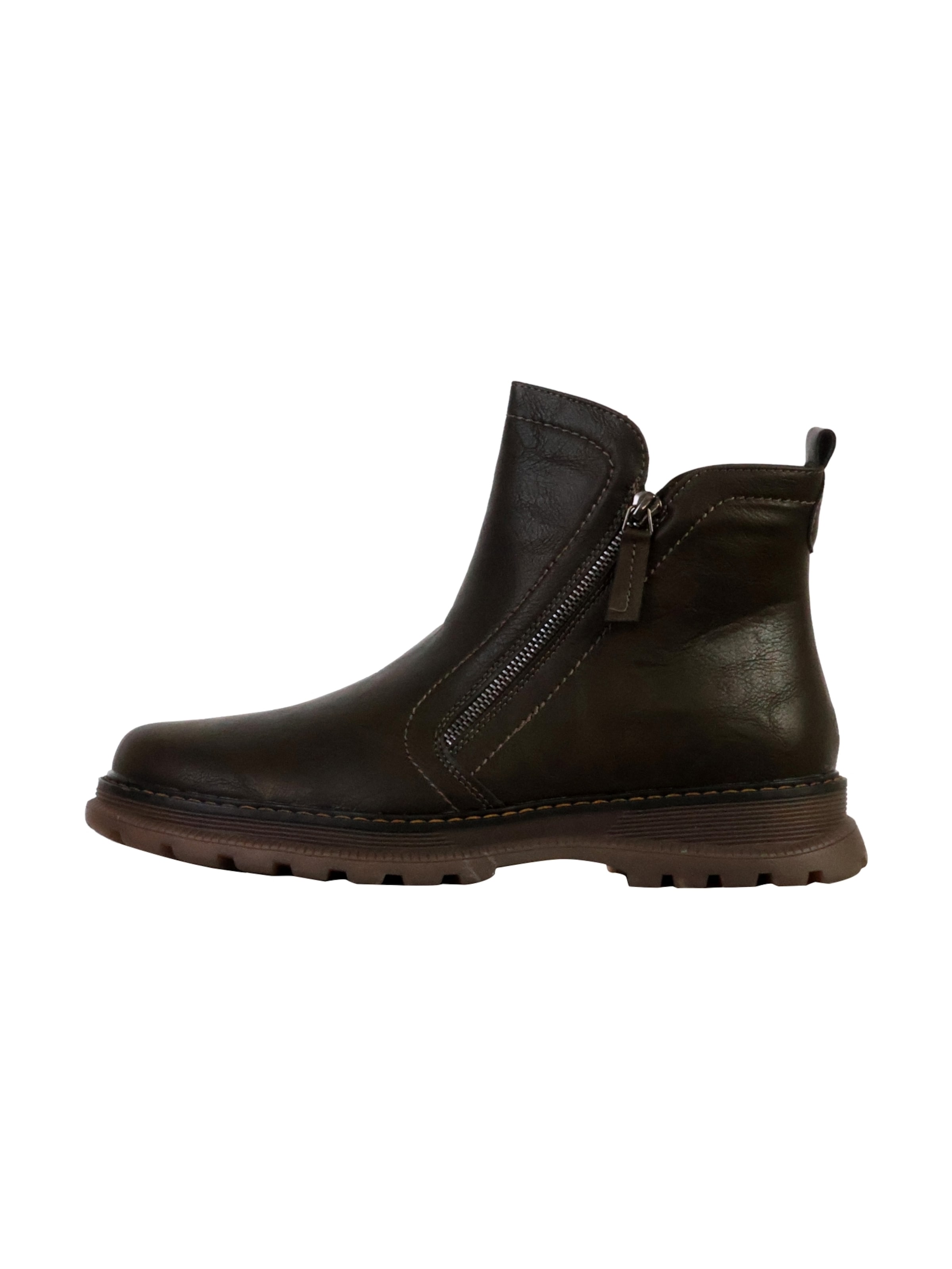 Ankle boots di The Divine Factory in verde: frontale