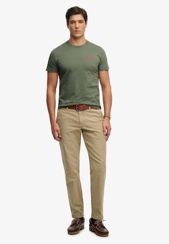 T-Shirt 'Essential' Superdry & Co en vert