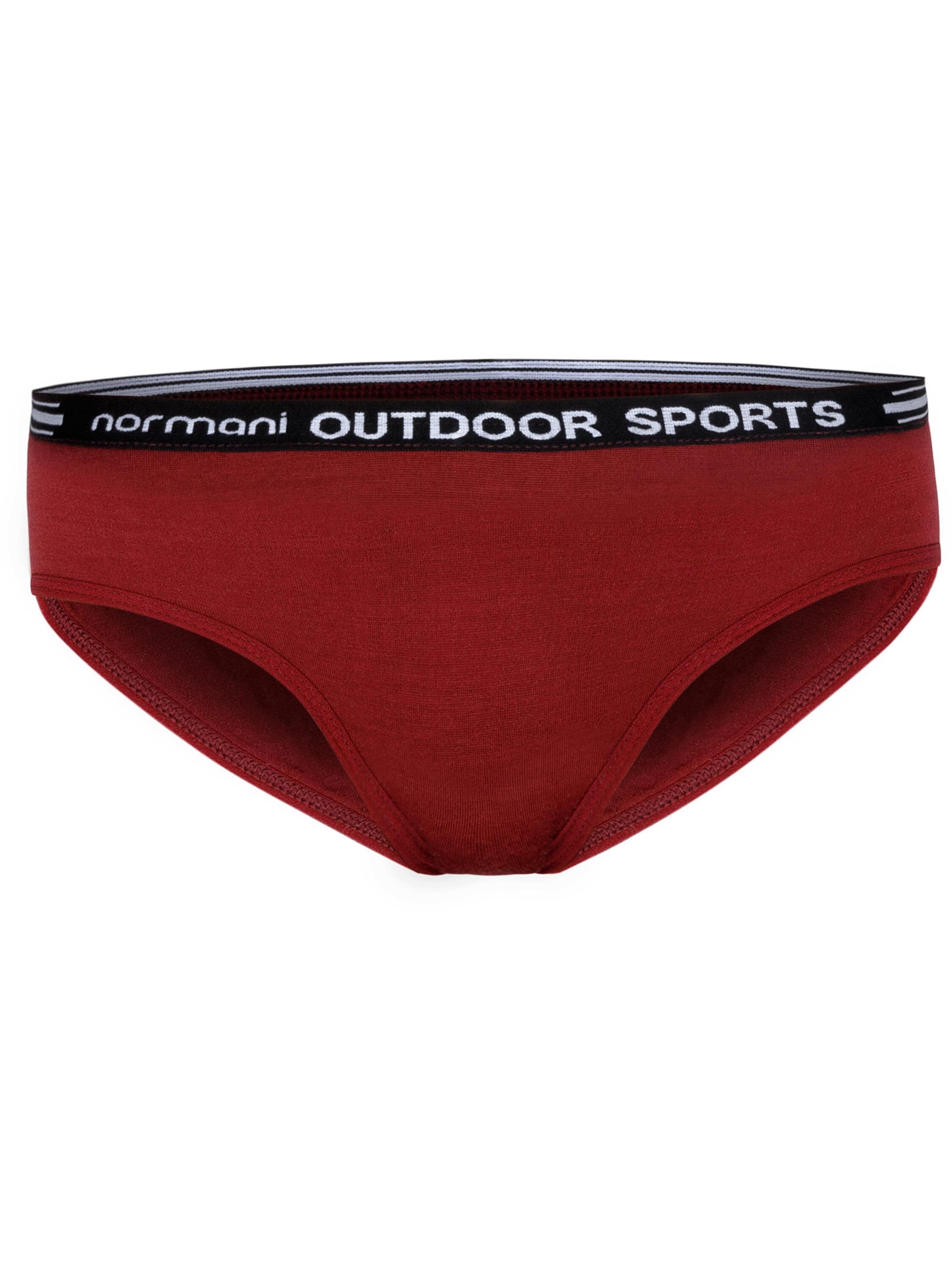 Slip 'Albury' normani en rouge : devant